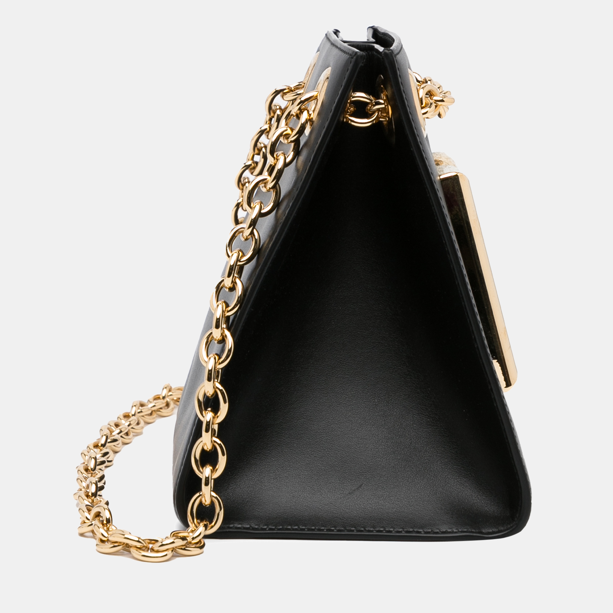 

Dolce & Gabbana Black Calfskin 3.5 Shoulder Bag