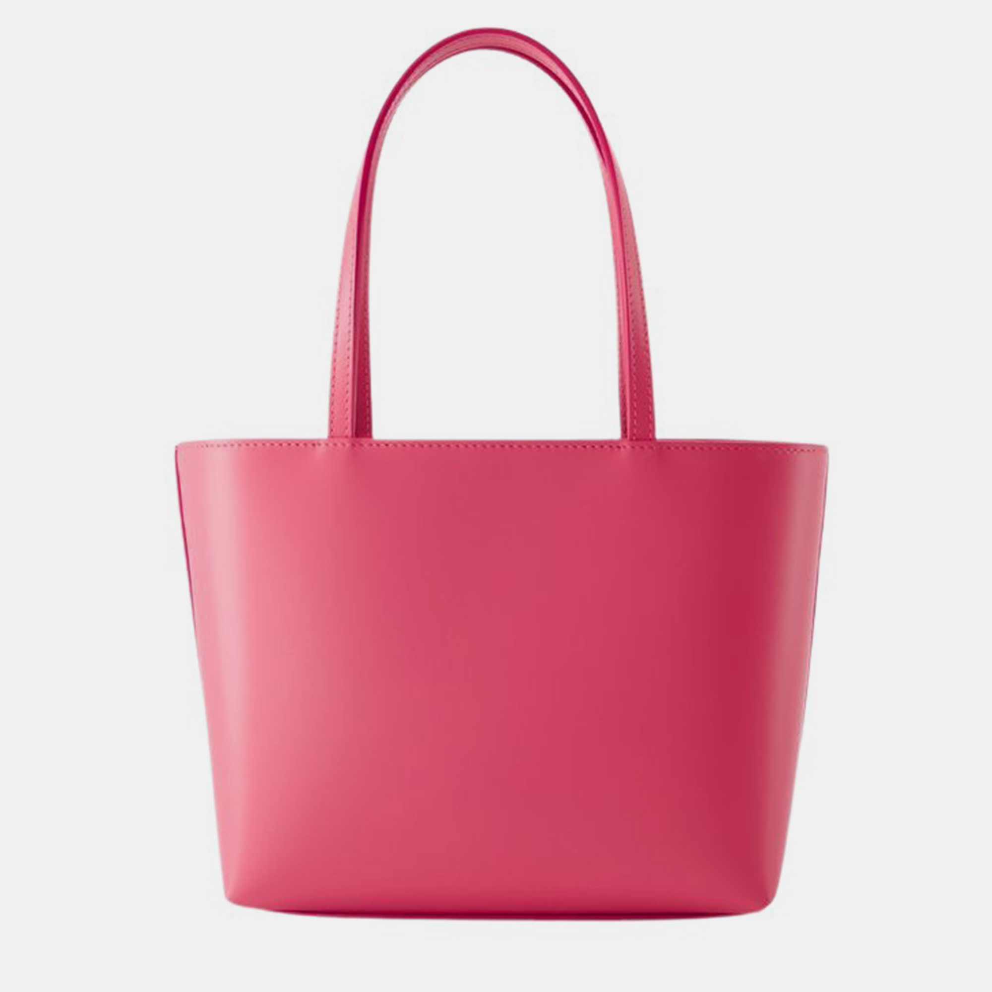 

Dolce & Gabbana Pink Leather DG Logo Tote Bag