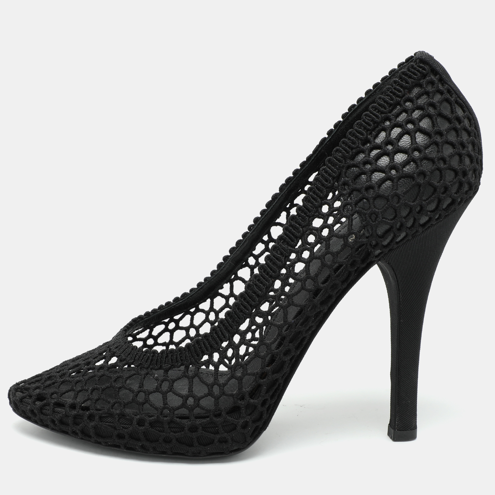 

Dolce & Gabbana Black Crochet Pumps Size