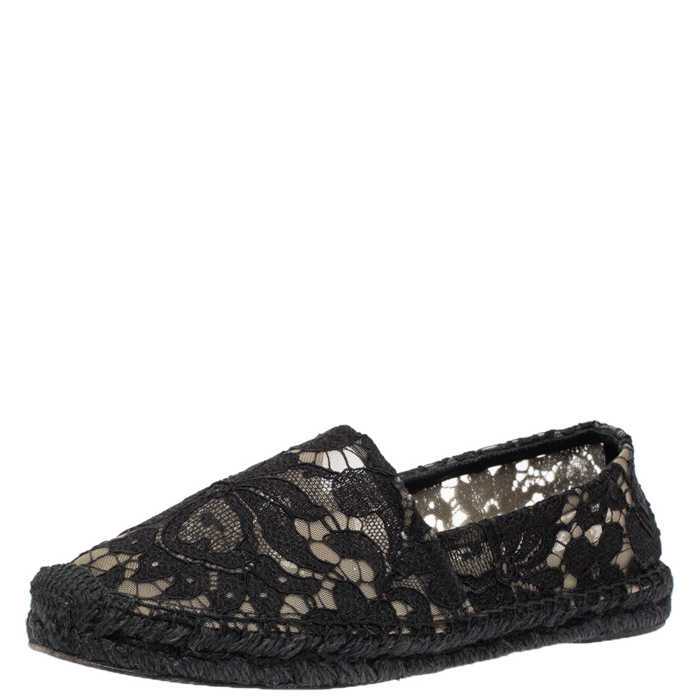 lace espadrille flats