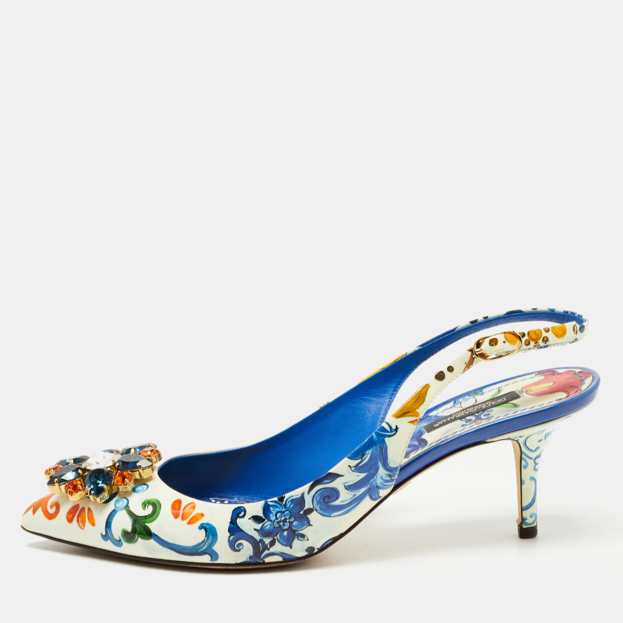 Dolce gabbana clearance slingback pumps