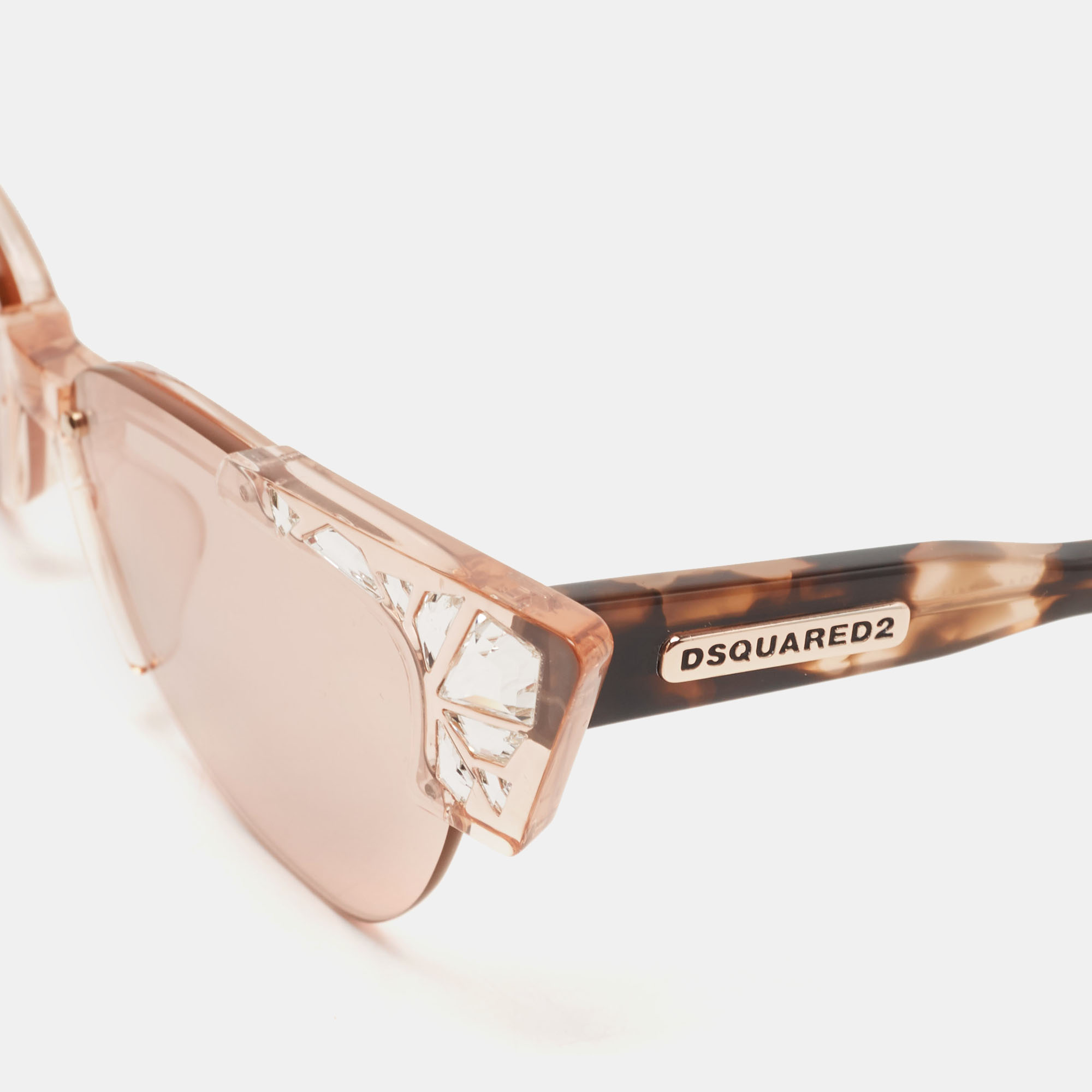 

Dsquared2 Light Pink Bella Butterfly Sunglasses