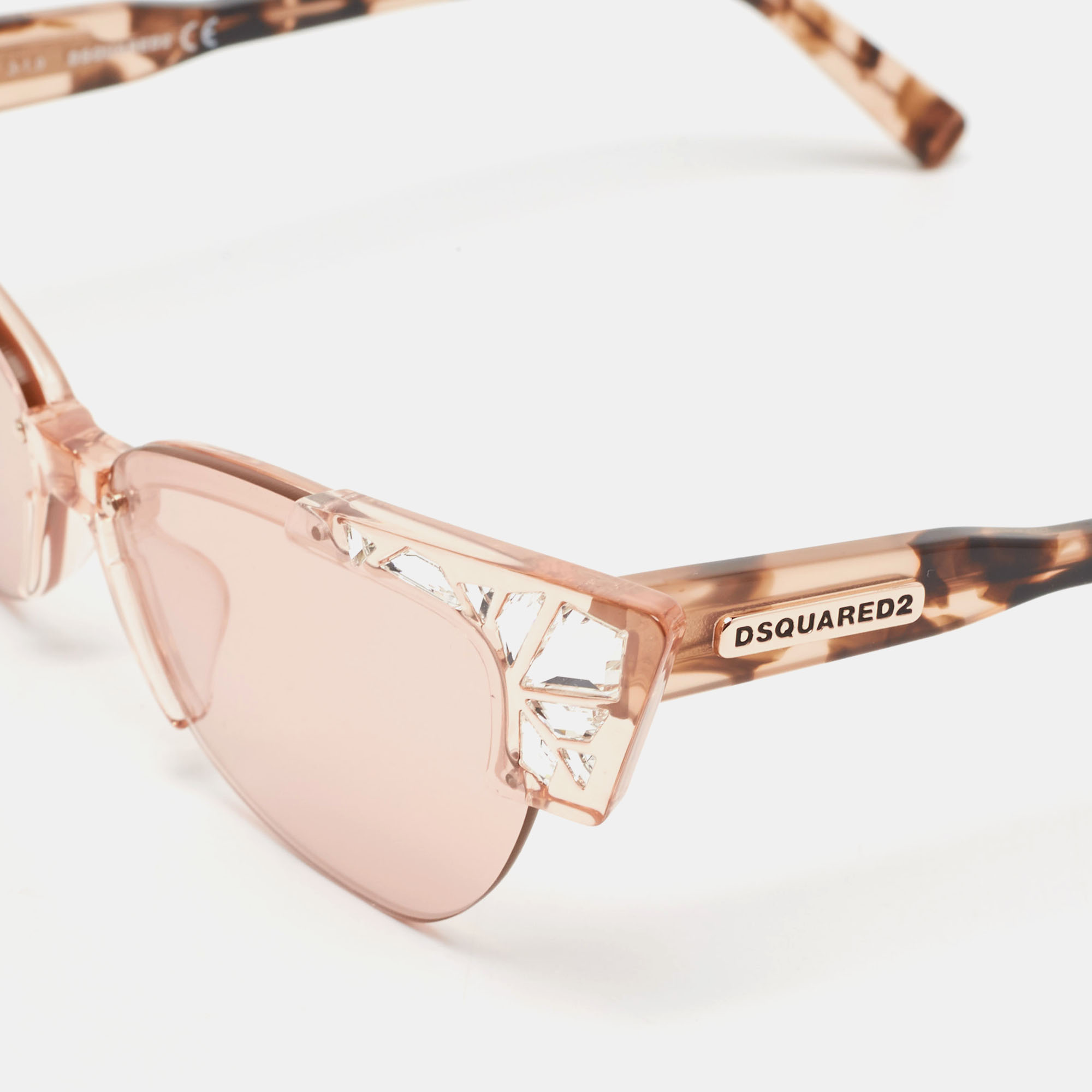 

Dsquared2 Light Pink DQ0341 Bella Butterfly Sunglasses