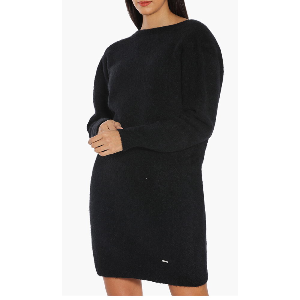 

Dsquared2 Black Plain Wool Dress