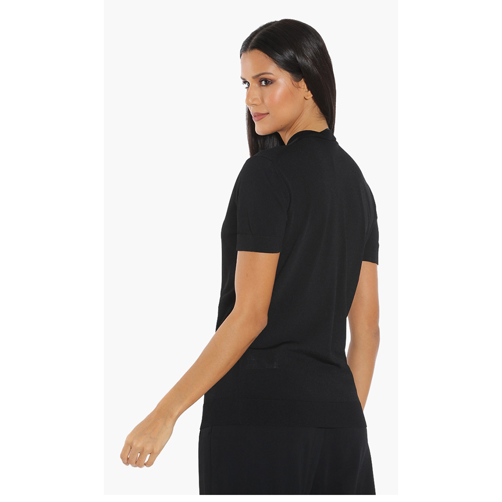 

Dsquared2 Black Embroidered Logo Sweater