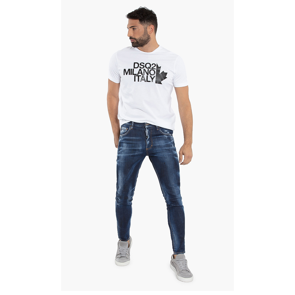 

Dsquared2 Blue Skinny Fit Jeans  (42