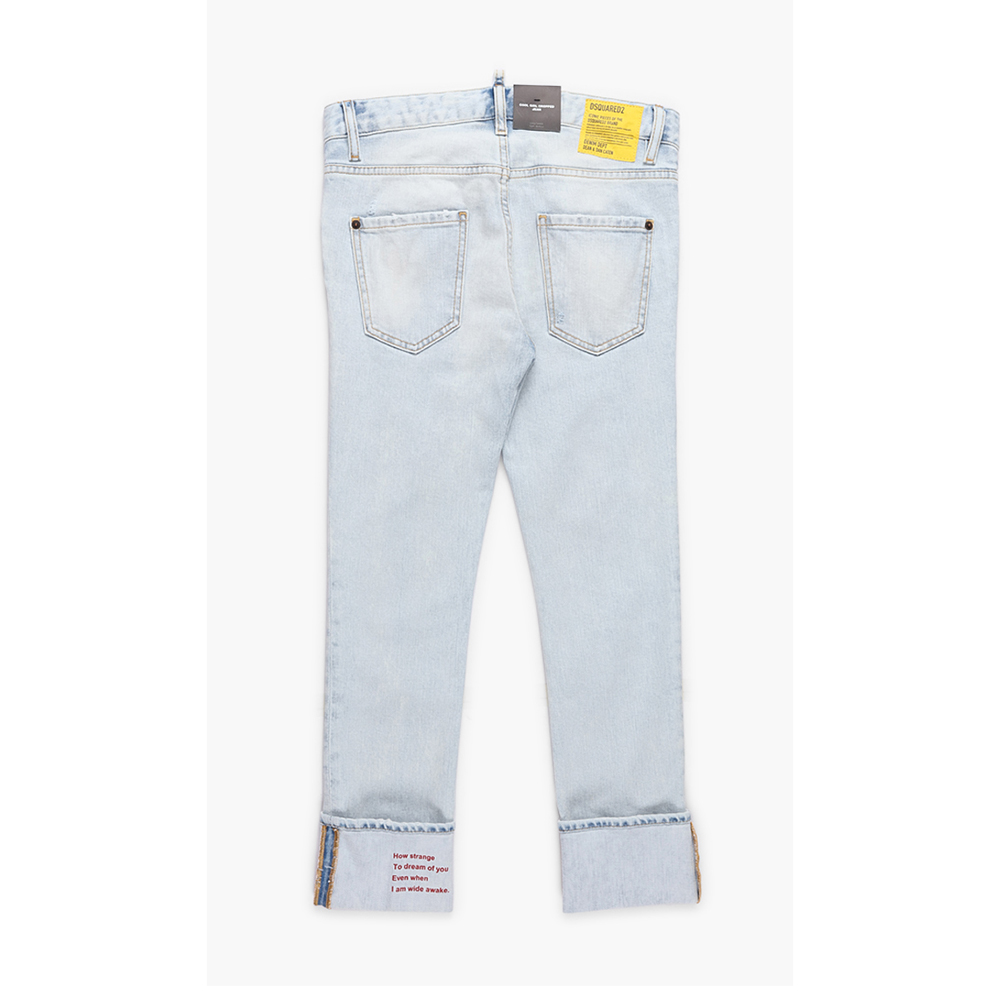 

Dsquared2 Blue Cool Girl Cropped Jeans  (46