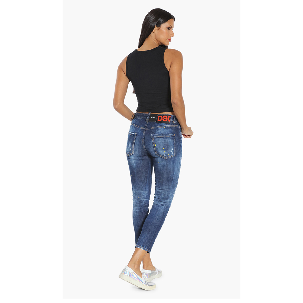 

Dsquared2 Blue Cool Girl Jeans  (36