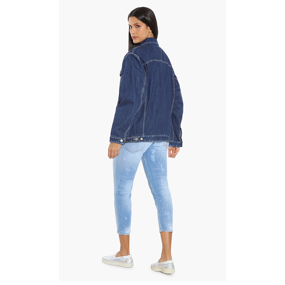 

Dsquared2 Blue Over Jean Jacket  (IT 36