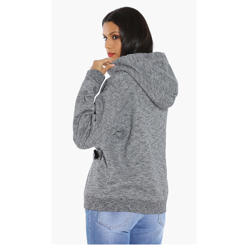 

Dsquared2 Grey Mr Caten Belted Hoodie
