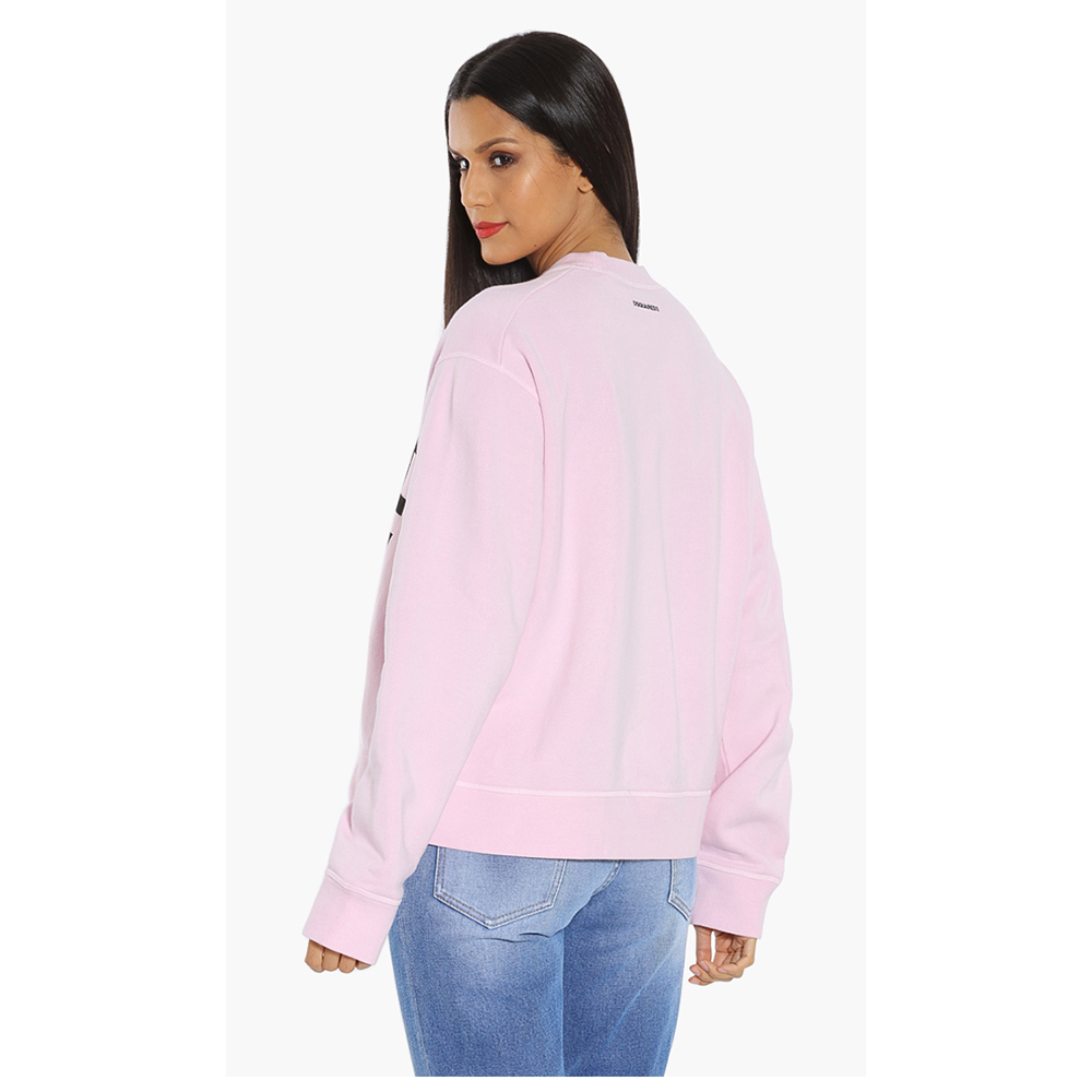 

Dsquared2 Pink I Love BiSexy Sweatshirt