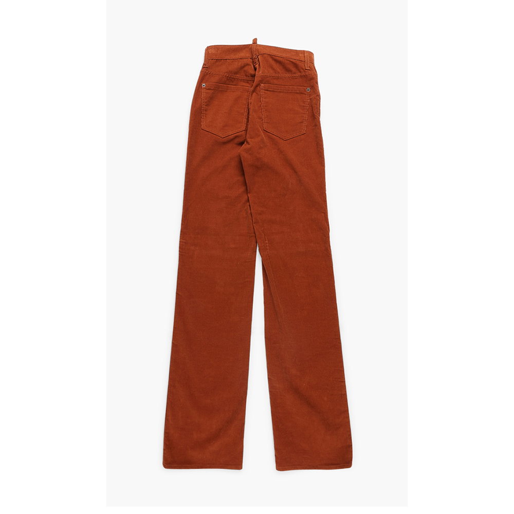 

Dsquared2 Brown Stretch Corduroy Pants  (38