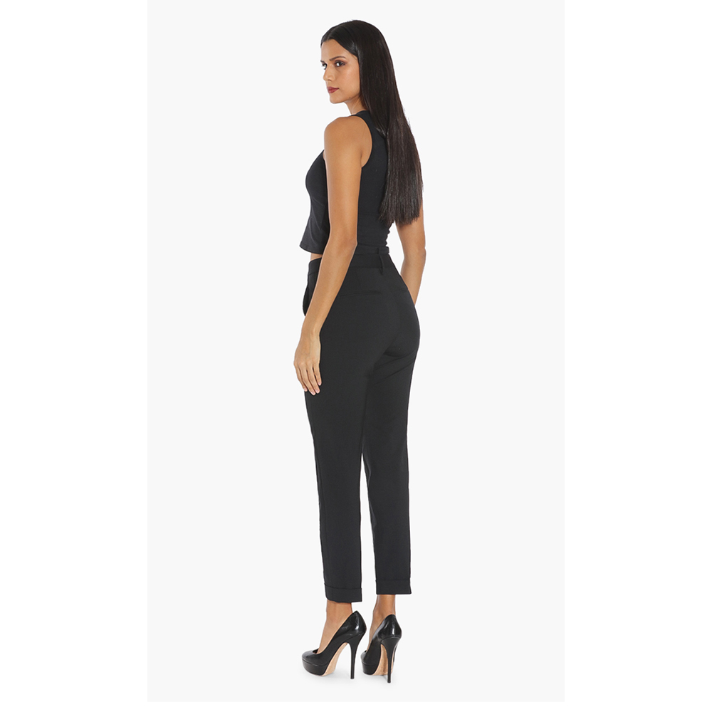 

Dsquared2 Black Stretch Wool Trousers  (40