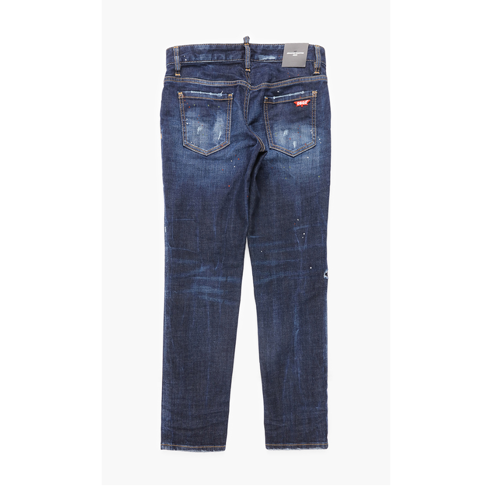 

Dsquared2 Blue Jennifer Cropped Jeans  (46