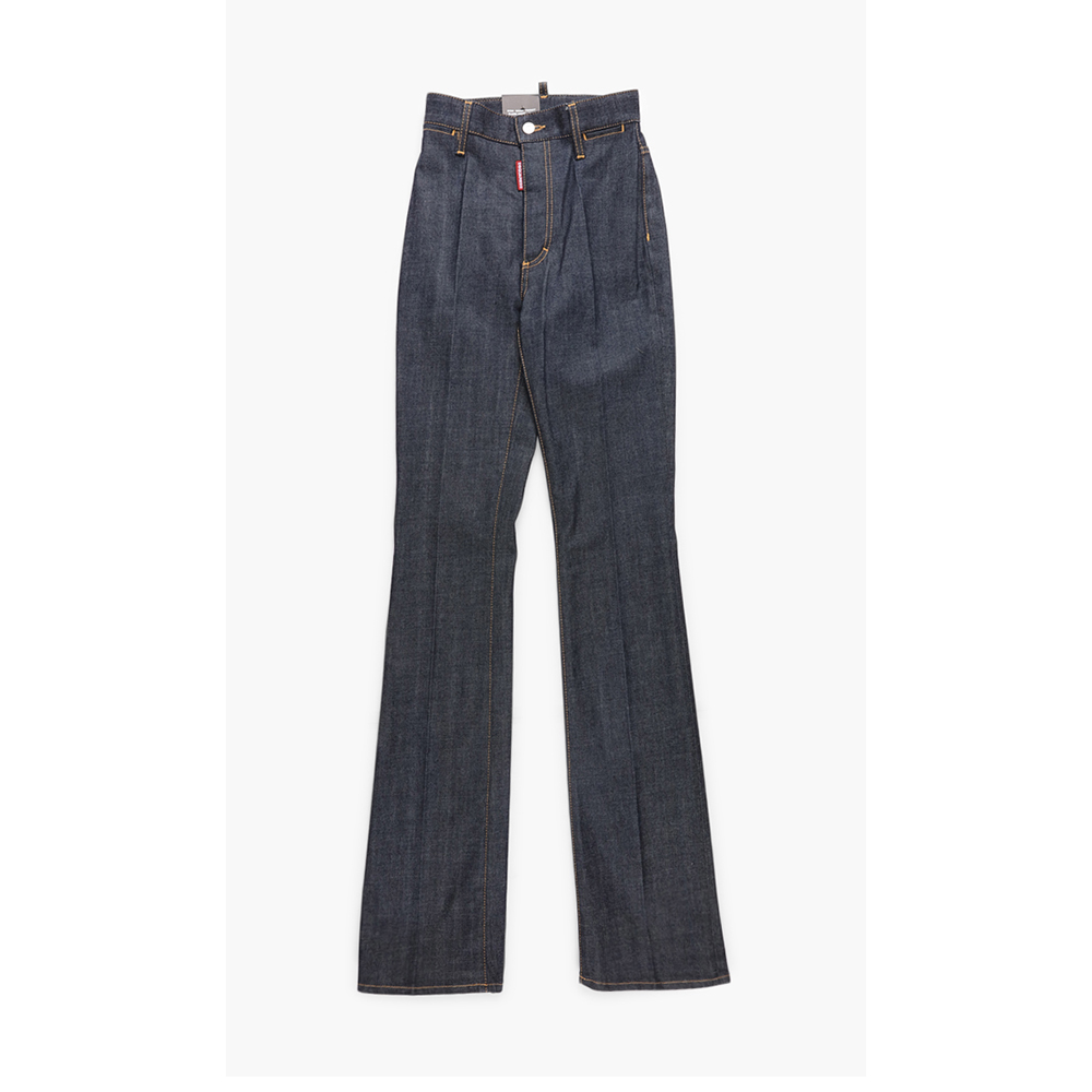 Dsquared2 Grey High Waist Twiggy Flare Angel Jeans S (38)