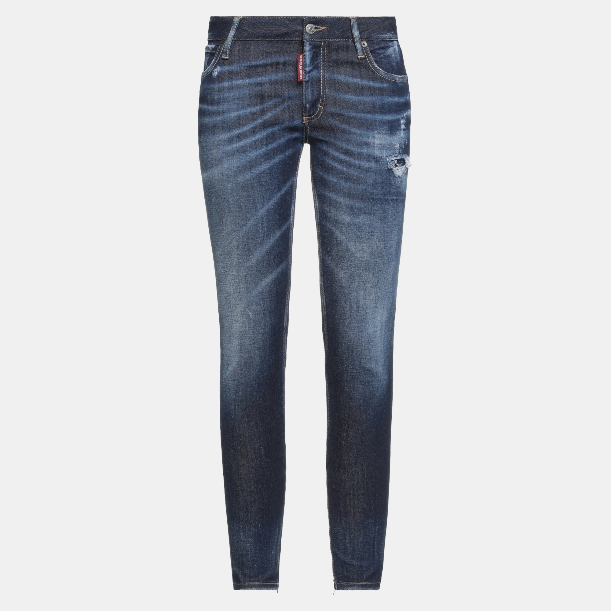 Pre-owned Dsquared2 Cotton Jeans 40 In Blue