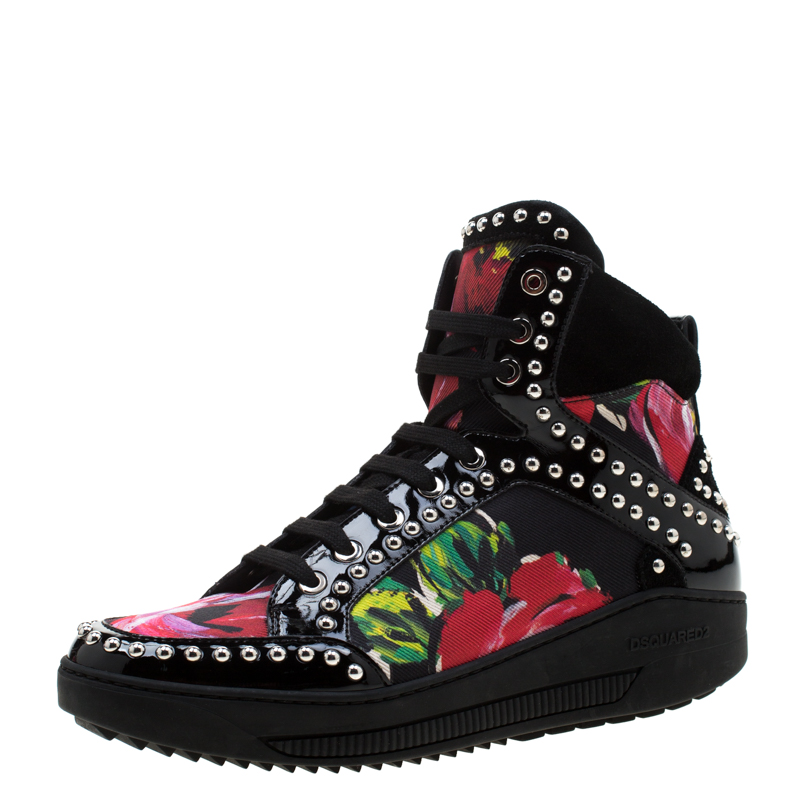 dsquared2 womens high top sneakers