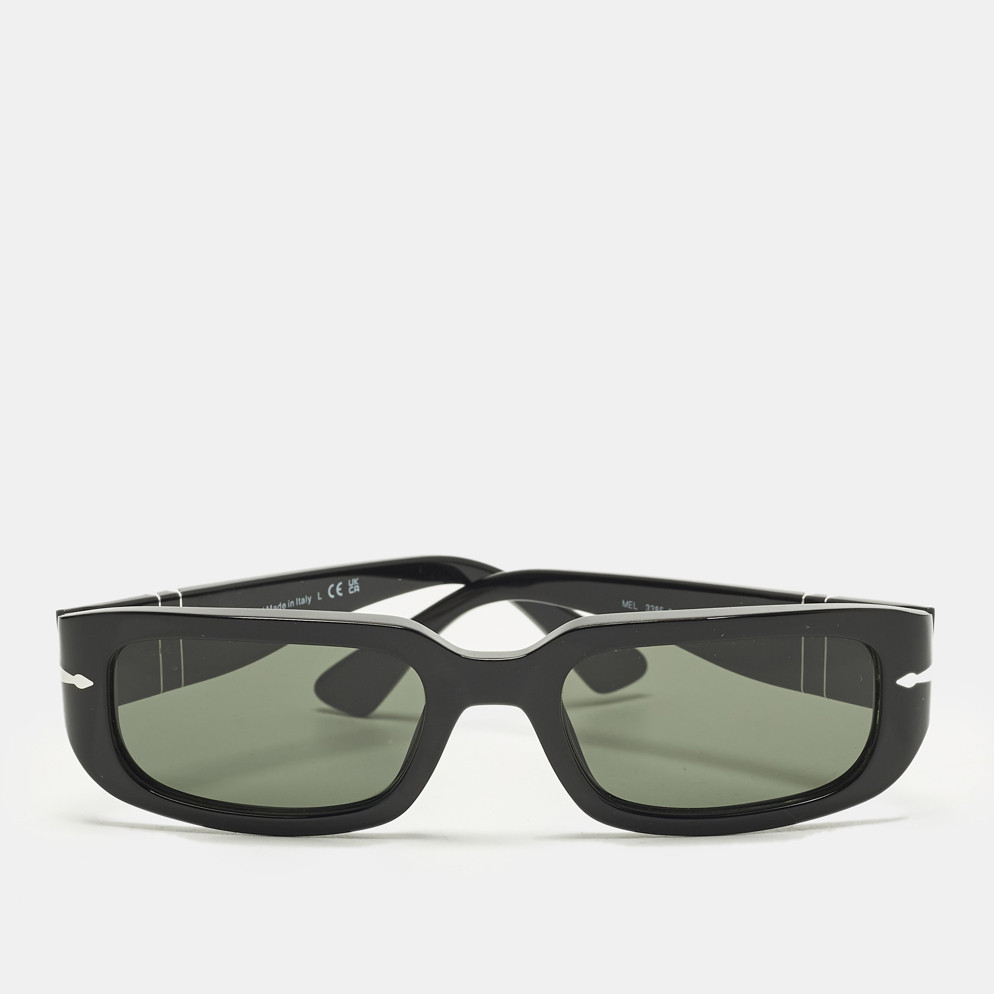 

Persol Black MEL 3385  Rectangle Sunglasses