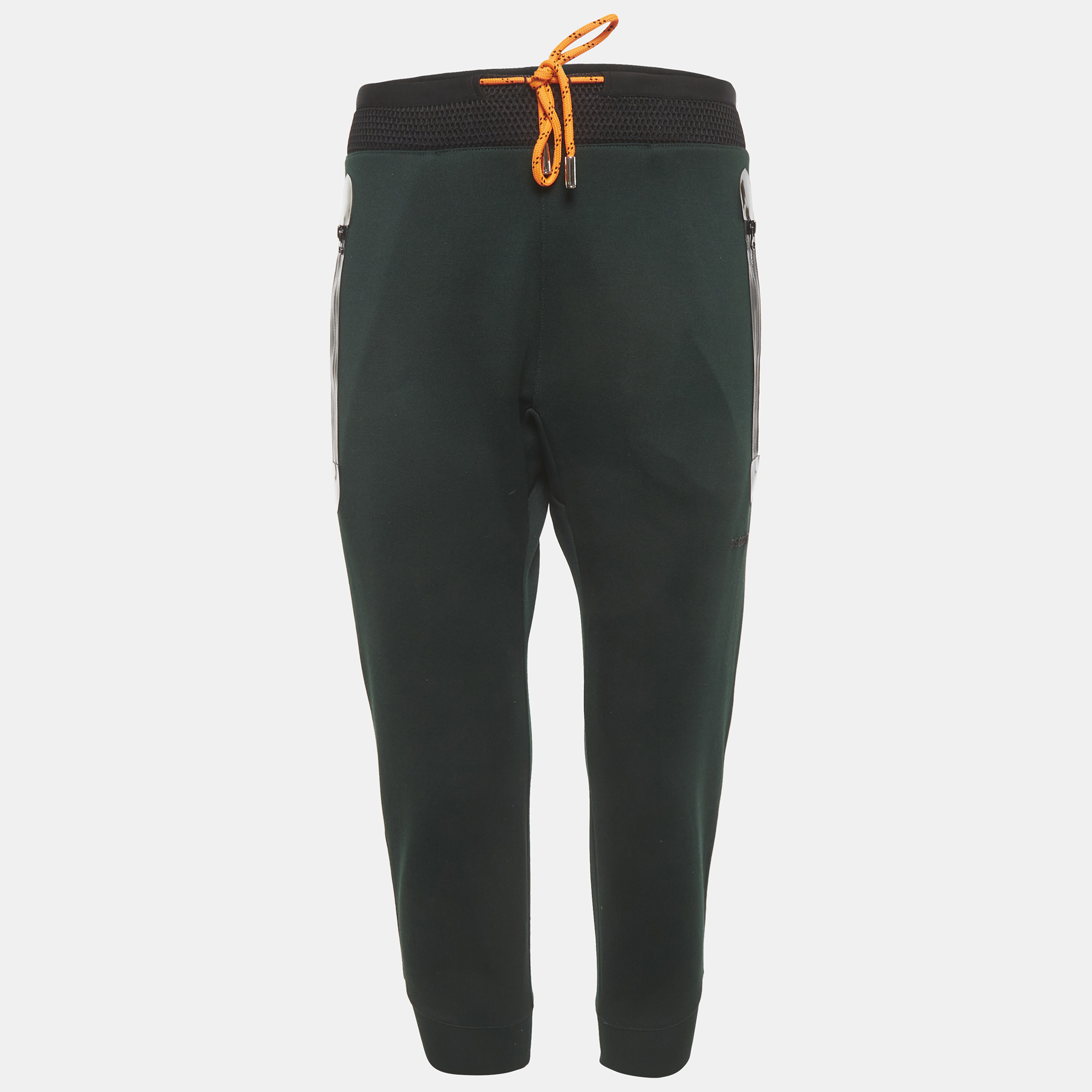 

Dsquared2 Green Jersey Crop Joggers S