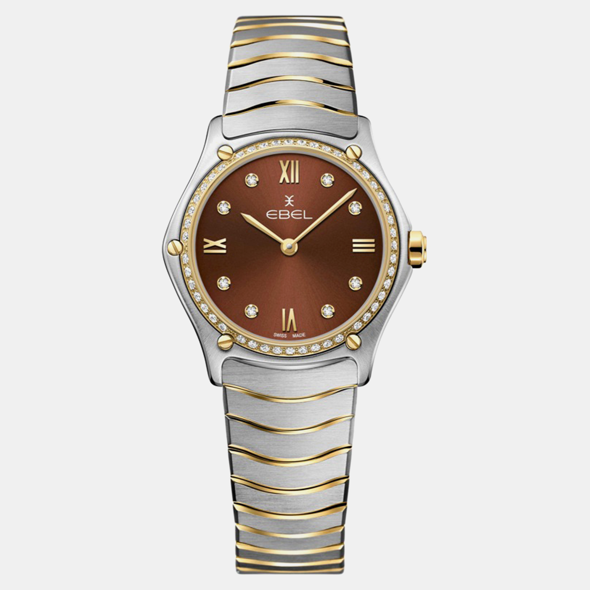 

Ebel Brown Stainless Steel Classic Sport