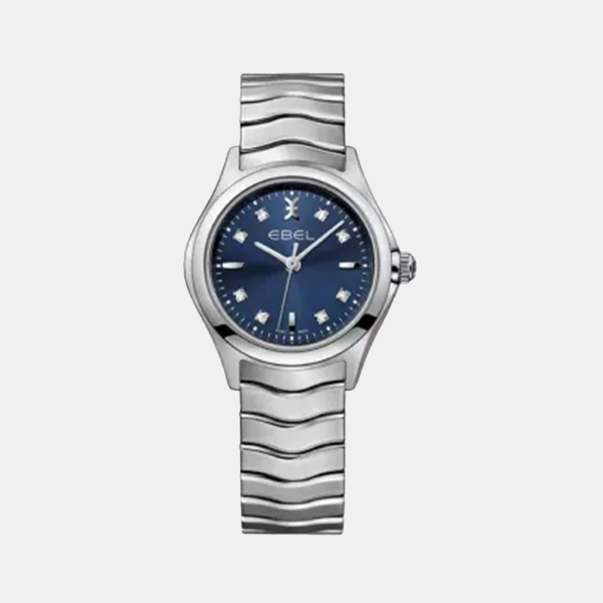 

Ebel Blue Stainless Steel Wave
