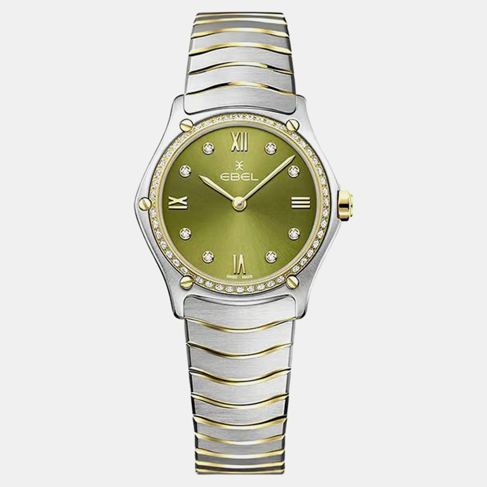 

Ebel Green Stainless Steel Sport Classic