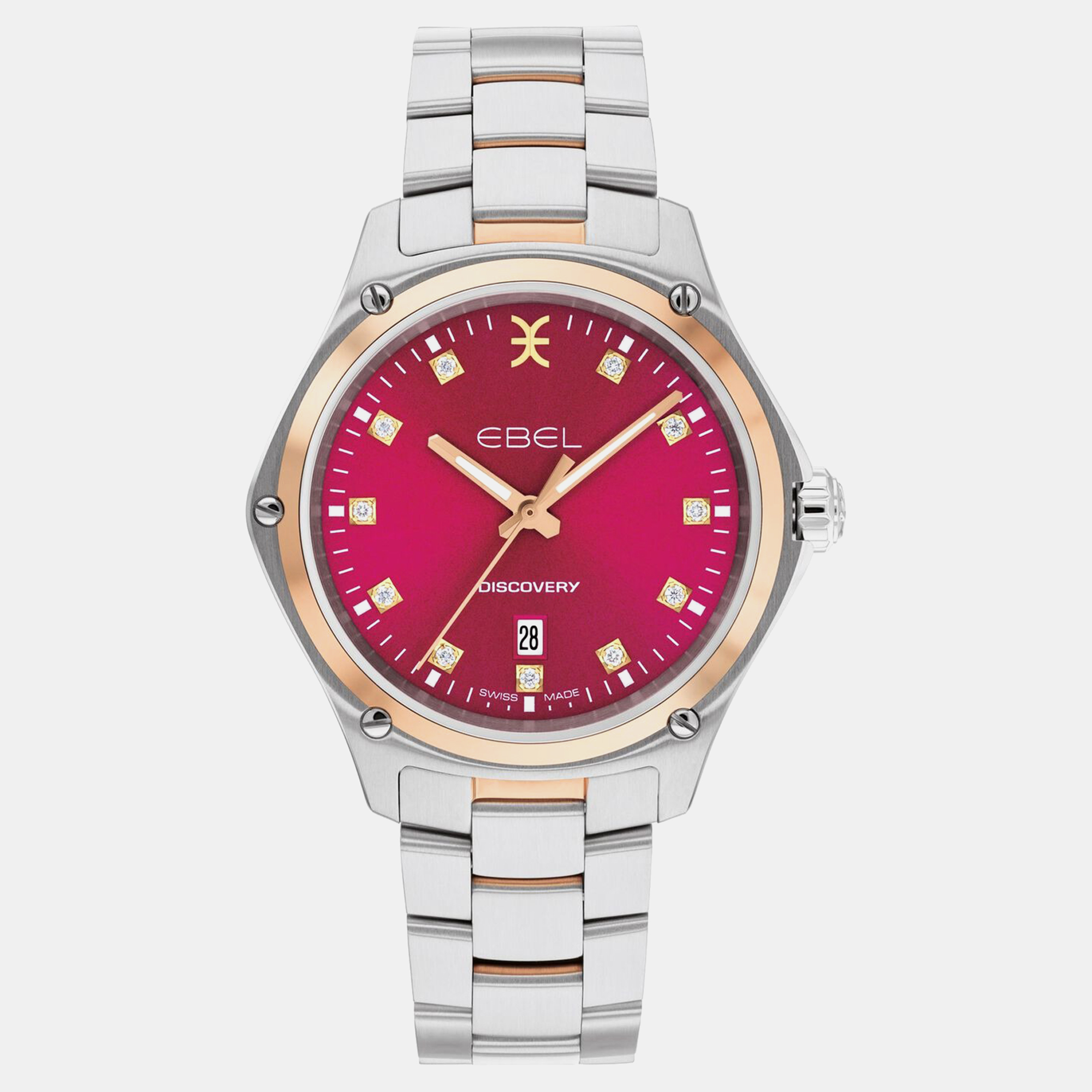 

Ebel Pink Stainless Steel Discovery