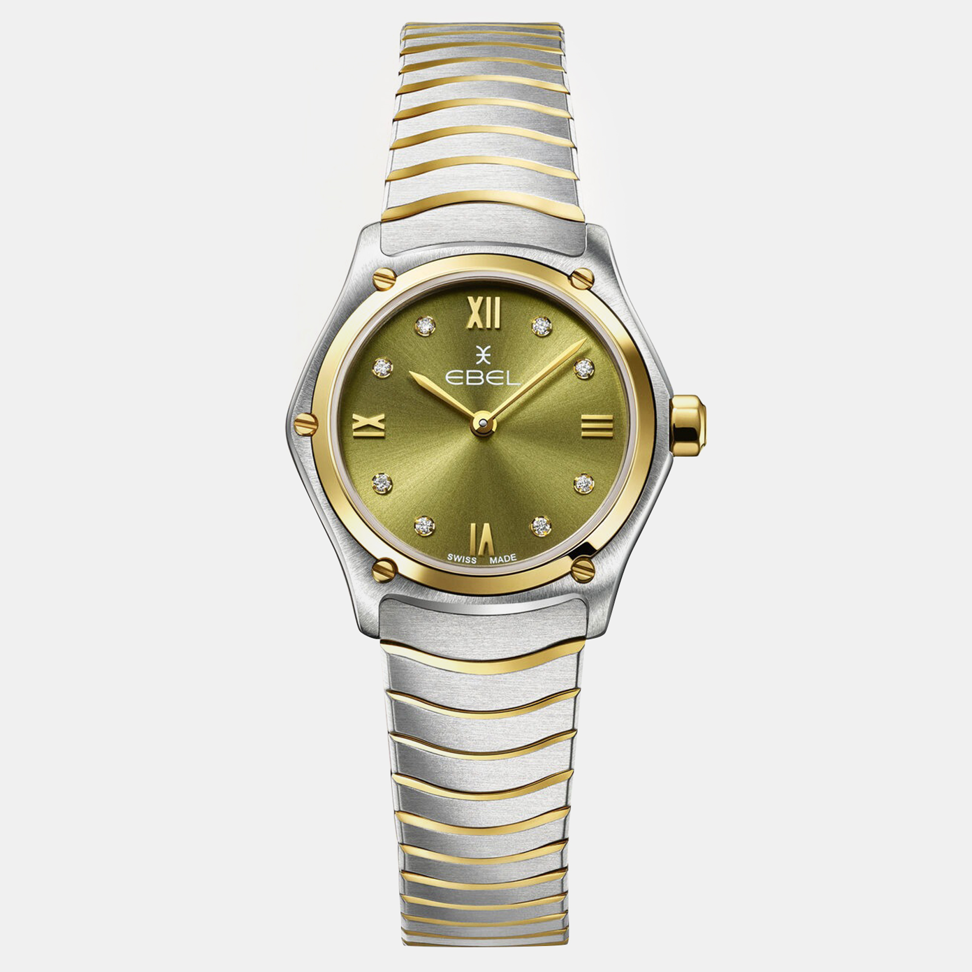 

Ebel Green Stainless Steel Sport Classic