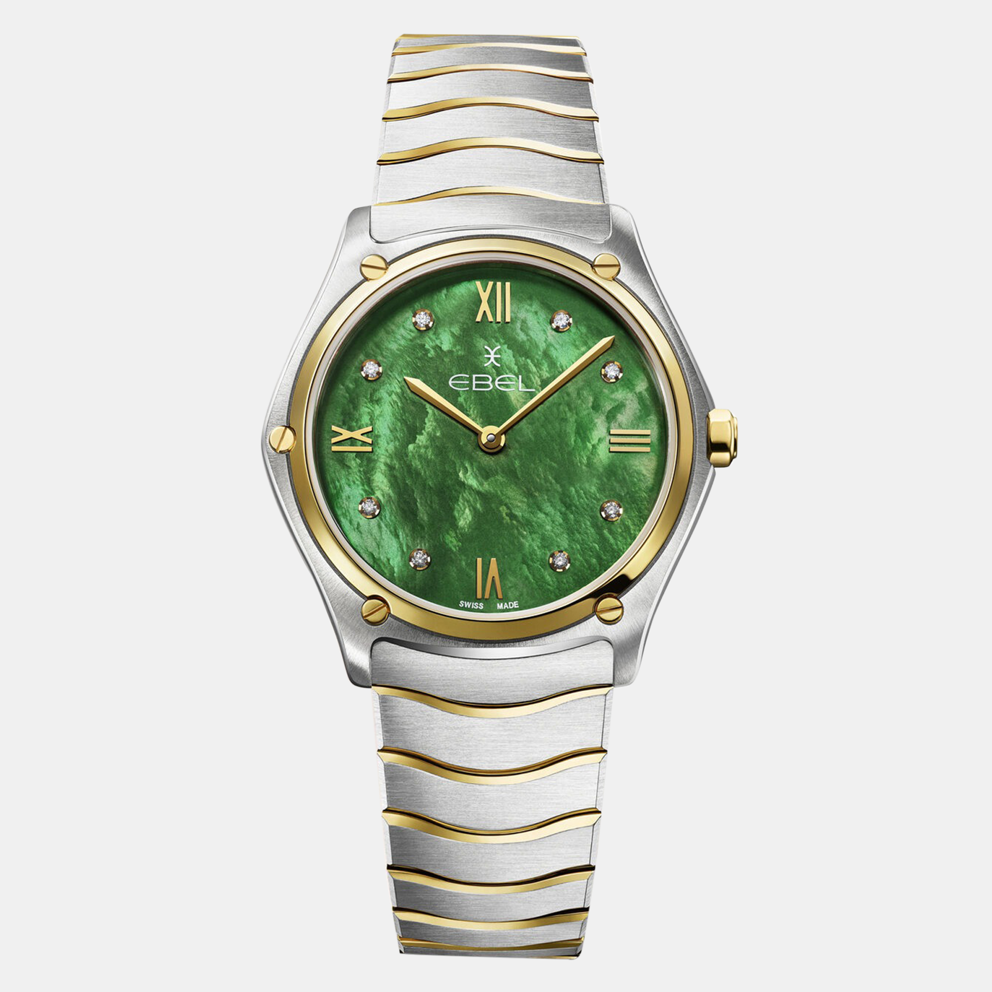 

Ebel Green Stainless Steel Sport Classic
