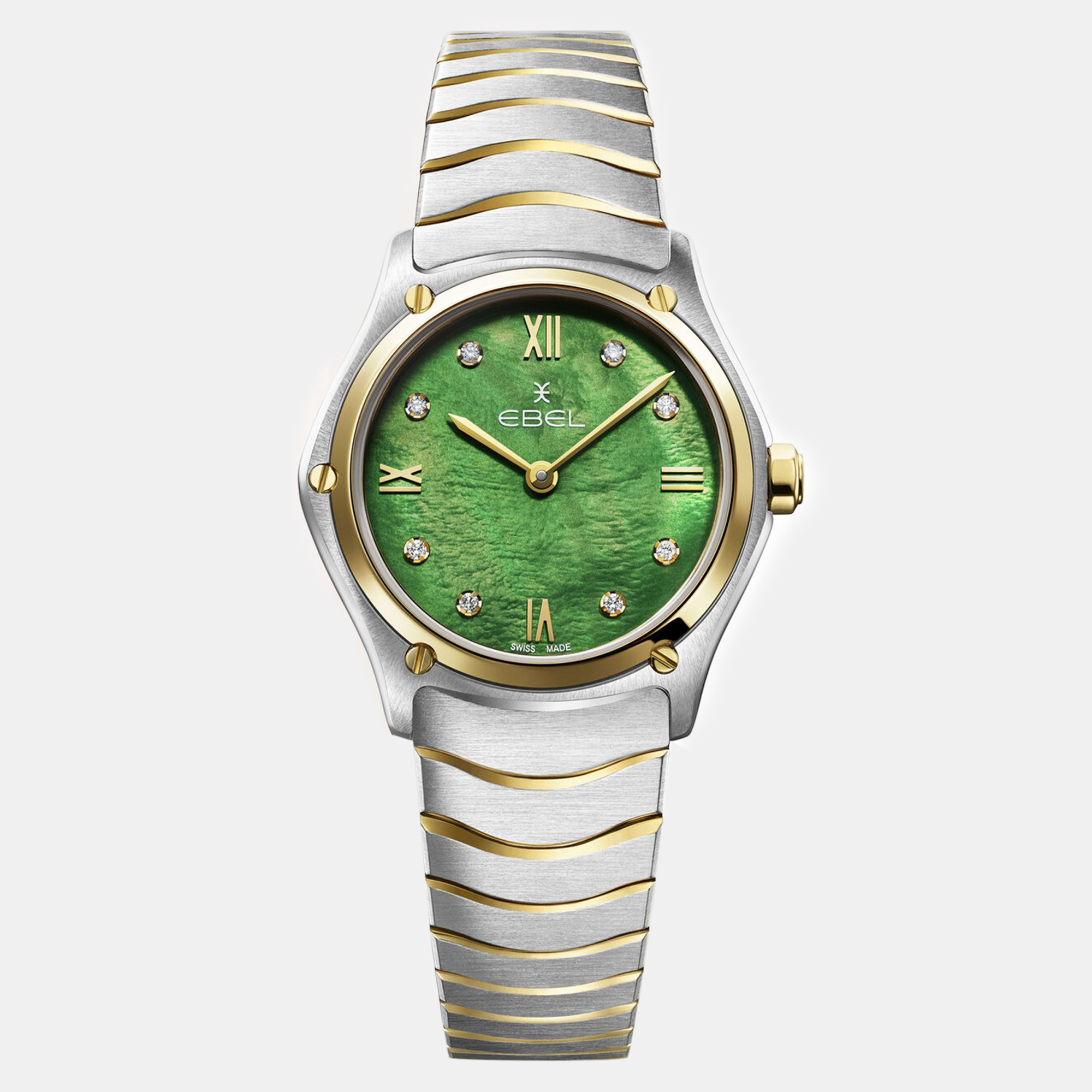 

Ebel Green Stainless Steel Sport Classic