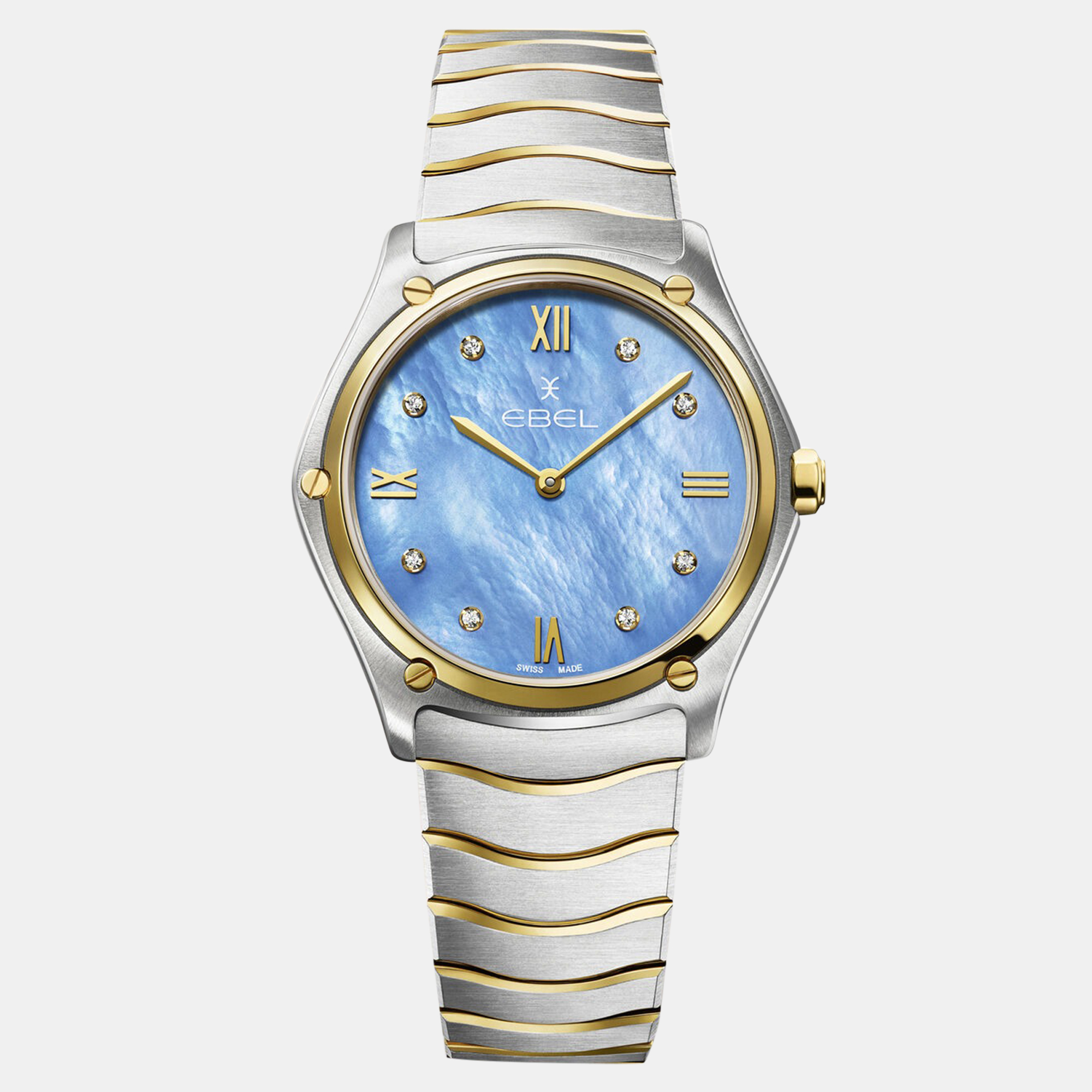 

Ebel Blue Stainless Steel Sport Classic
