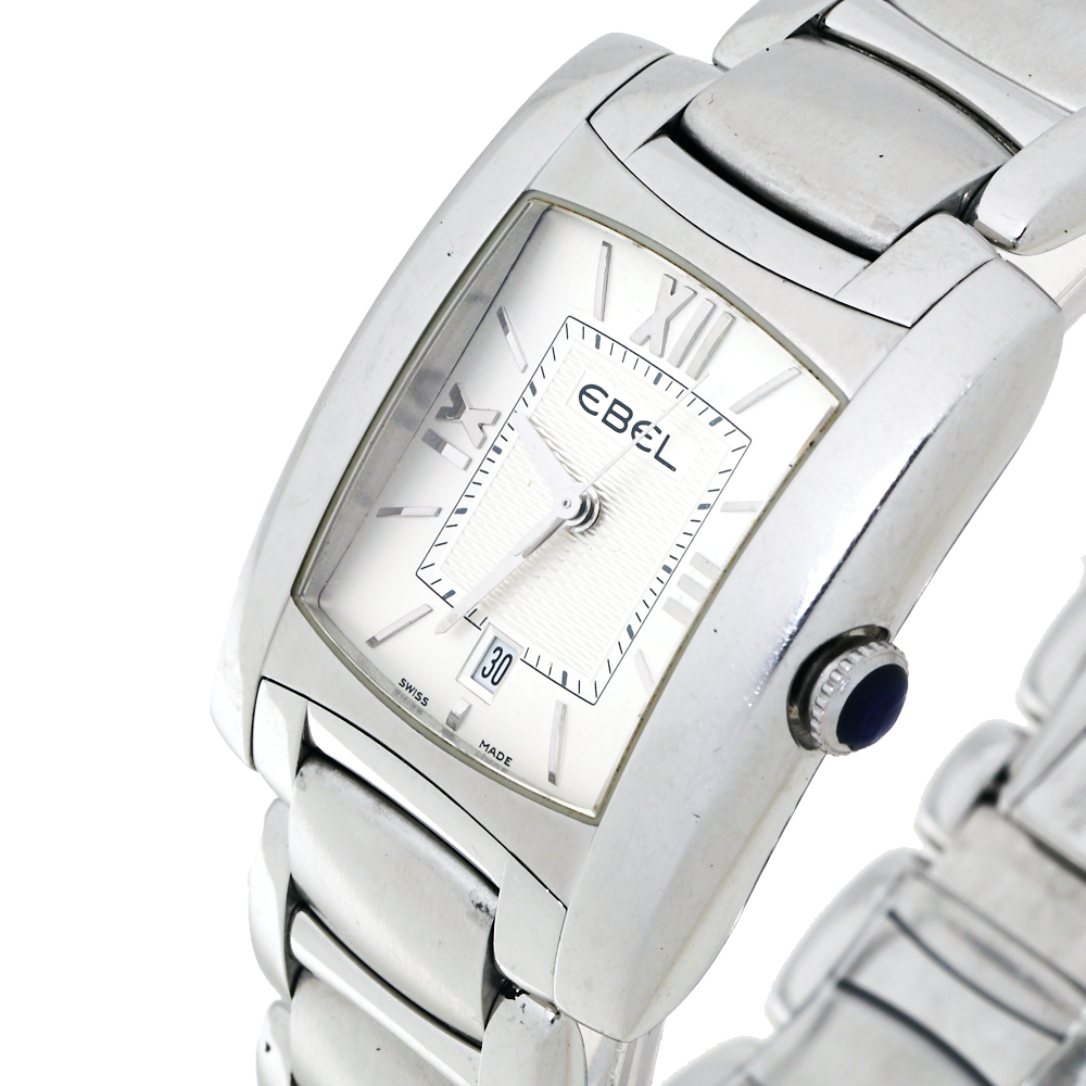 

Ebel Silver Stainless Steel Brasilia E9257M32 Women's Wristwatch