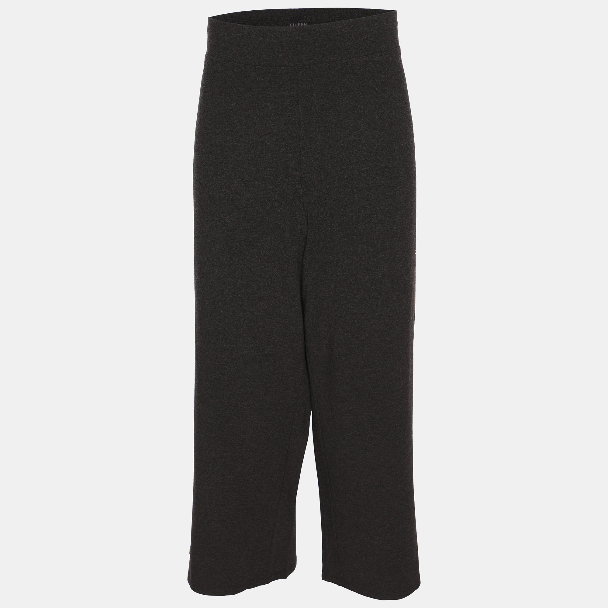 Pre-owned Eileen Fisher Brown Jersey Trousers Xxl