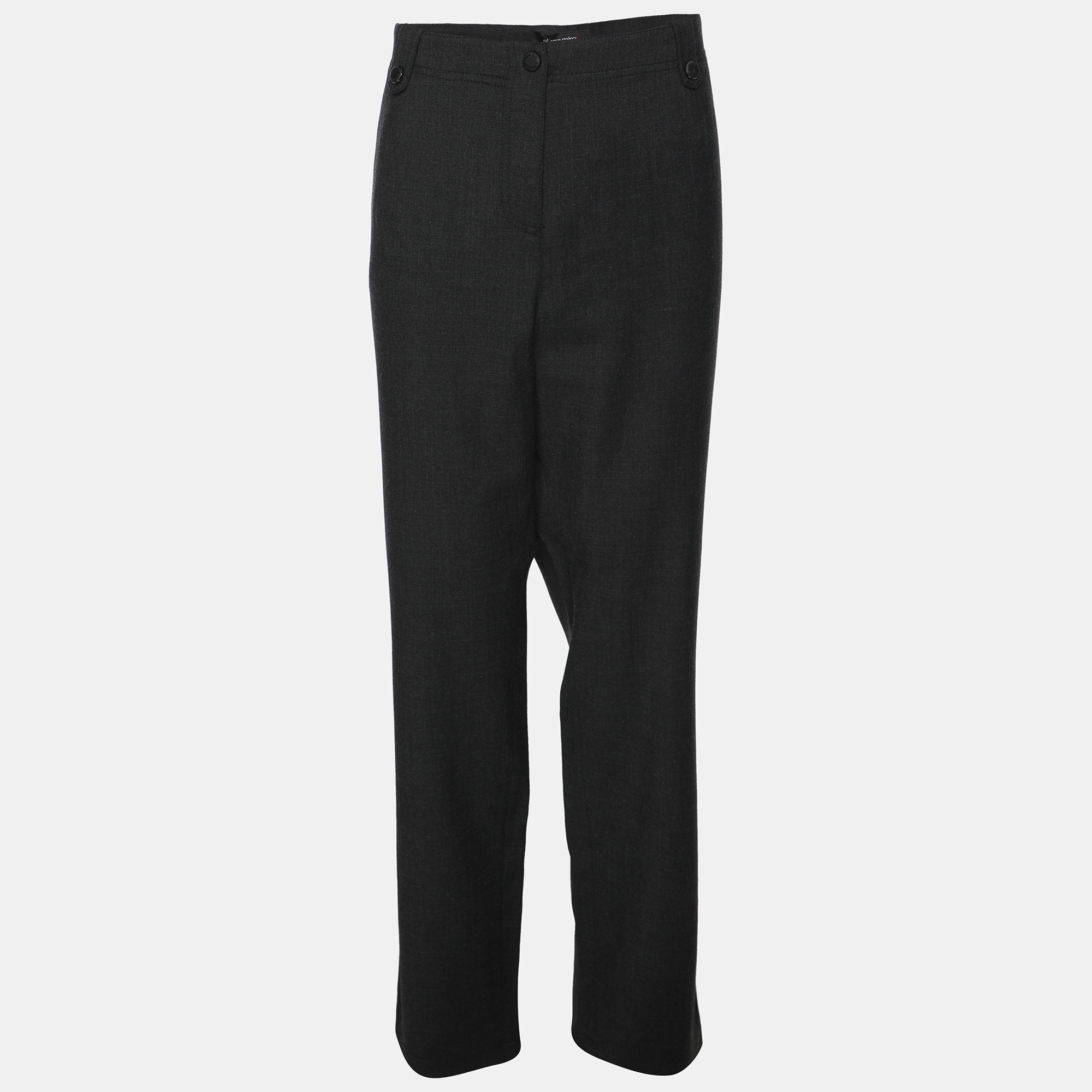 

Elena Miro Dark Grey Wool Trouser XXL