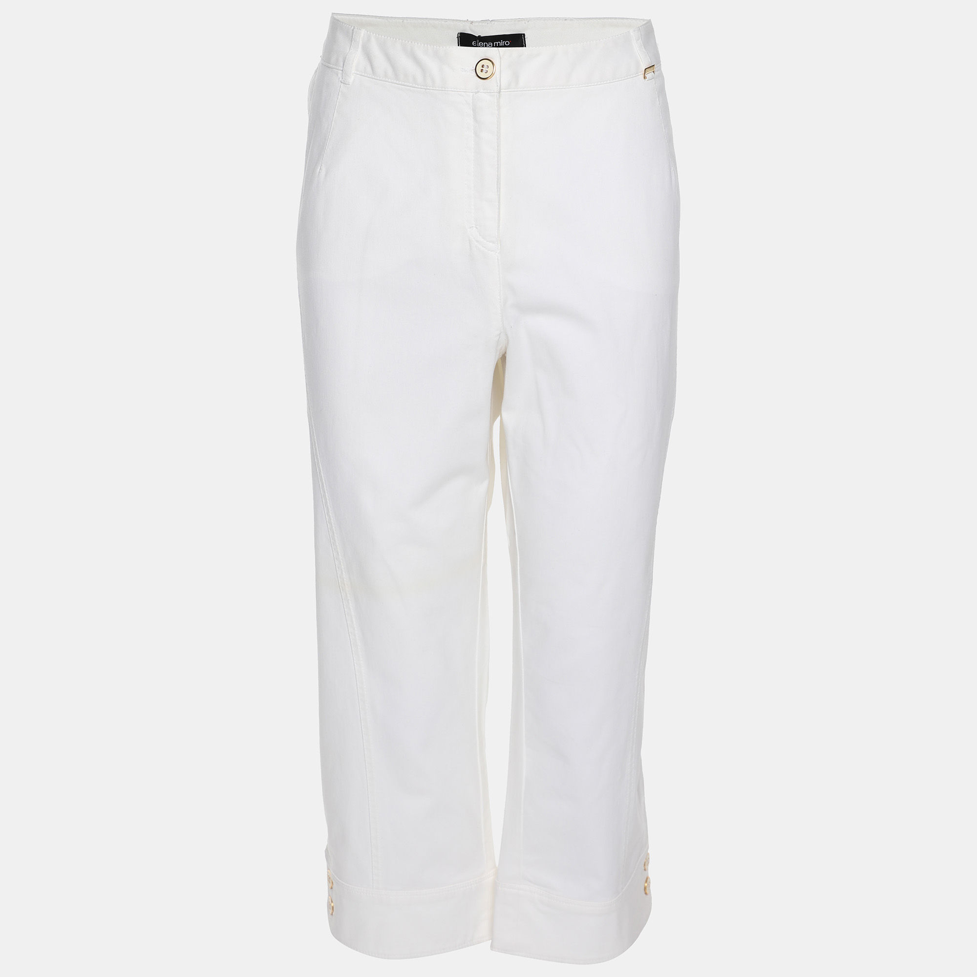 

Elena Miro White Denim Jeans XXL