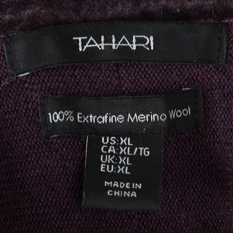 tahari wool sweater
