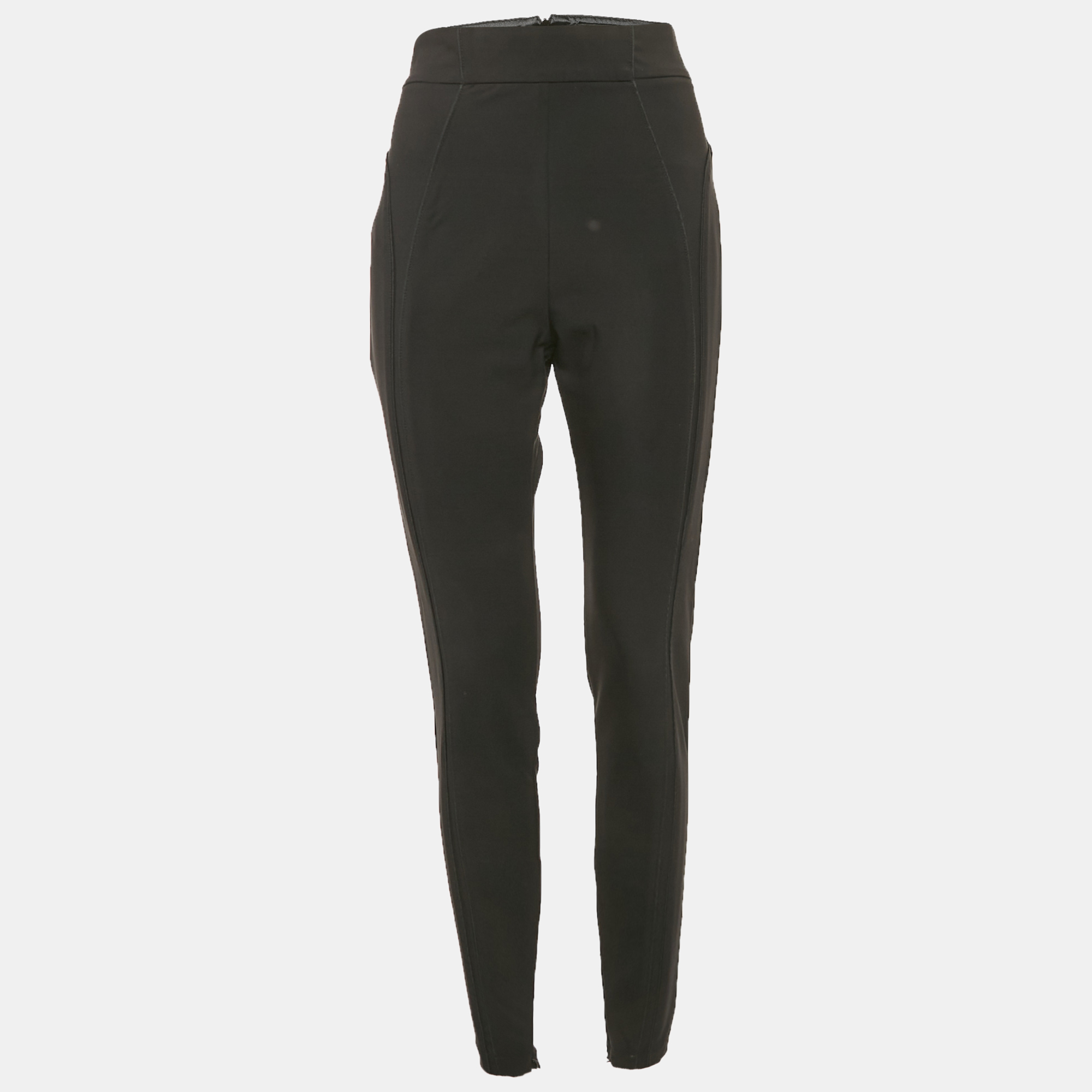 

Elisabetta Franchi Black Nylon Leggings L