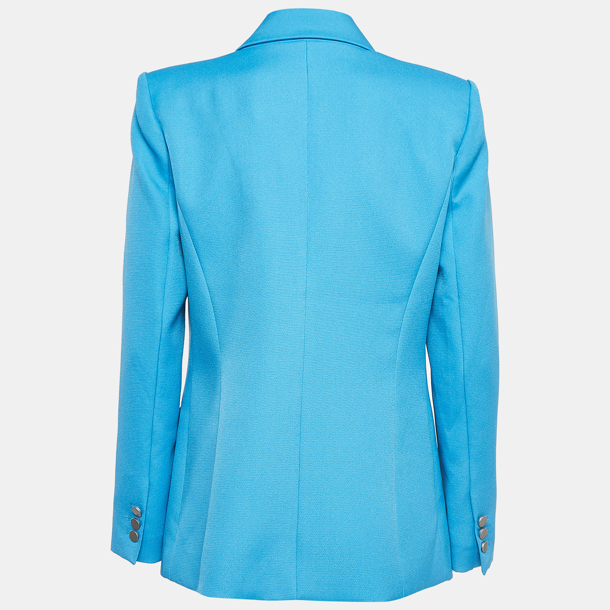 

Eliya The Label Blue Crepe Blazer