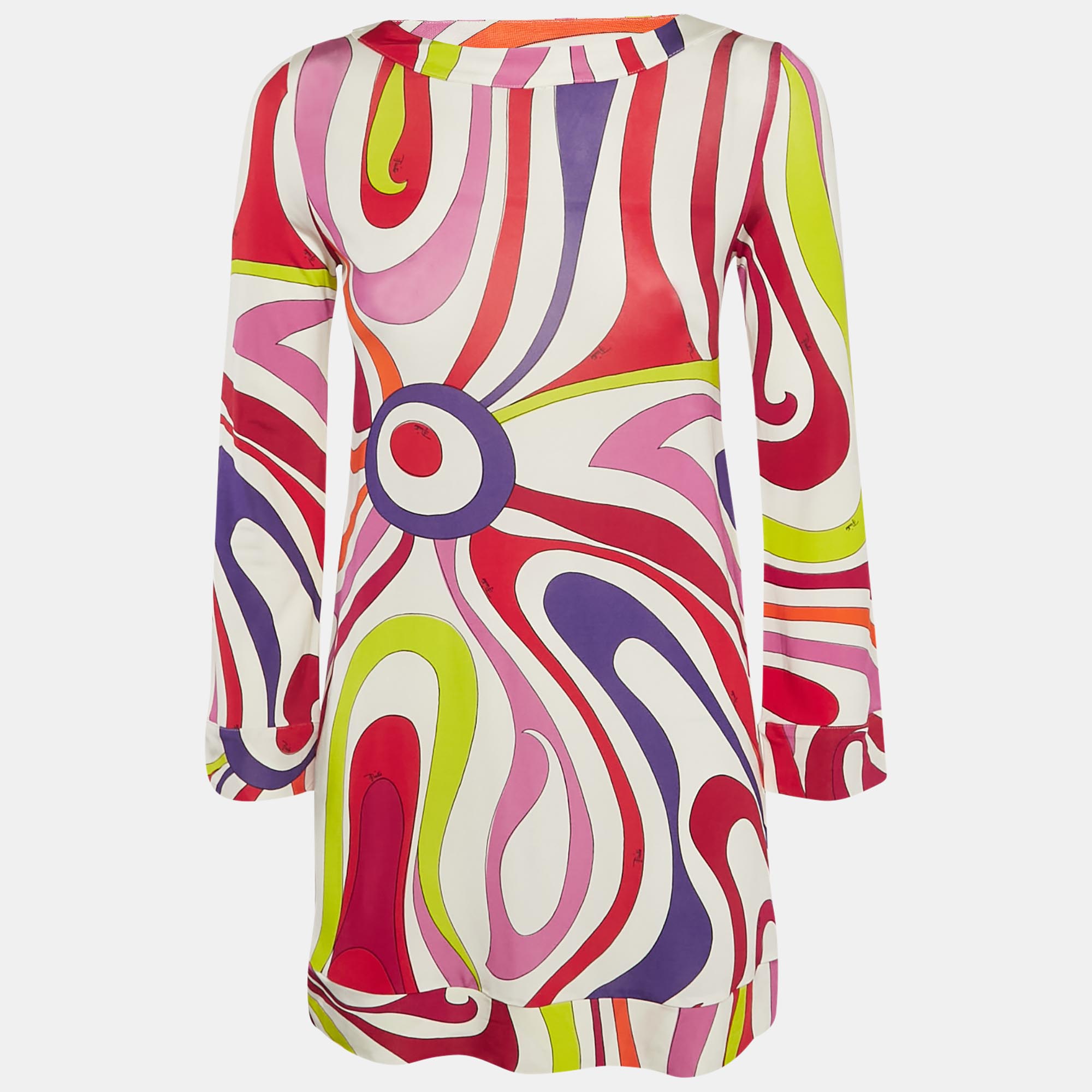 

Emilio Pucci Multicolor Printed Jersey Mini Dress M