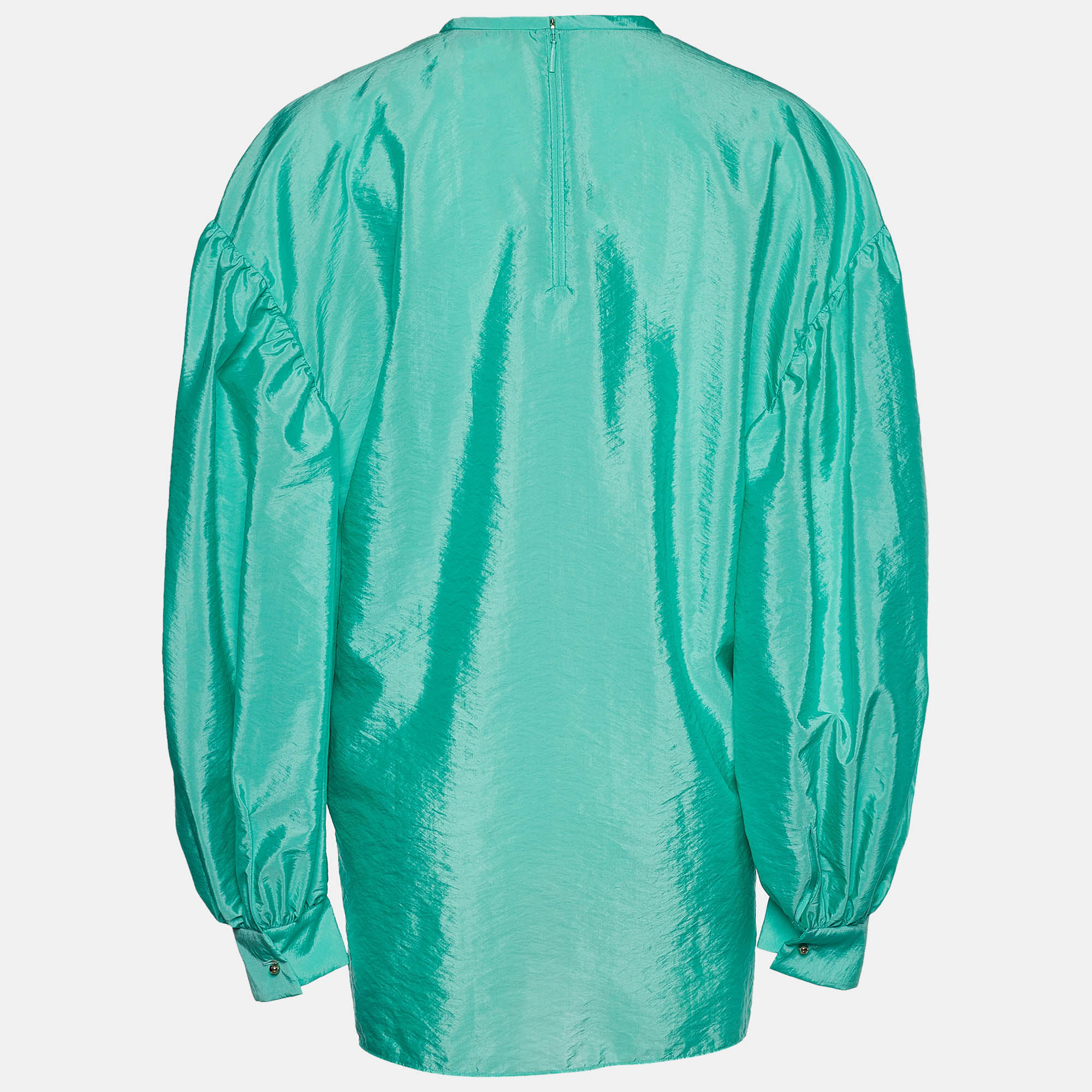 

Emilio Pucci Green Synthetic Embellished Top