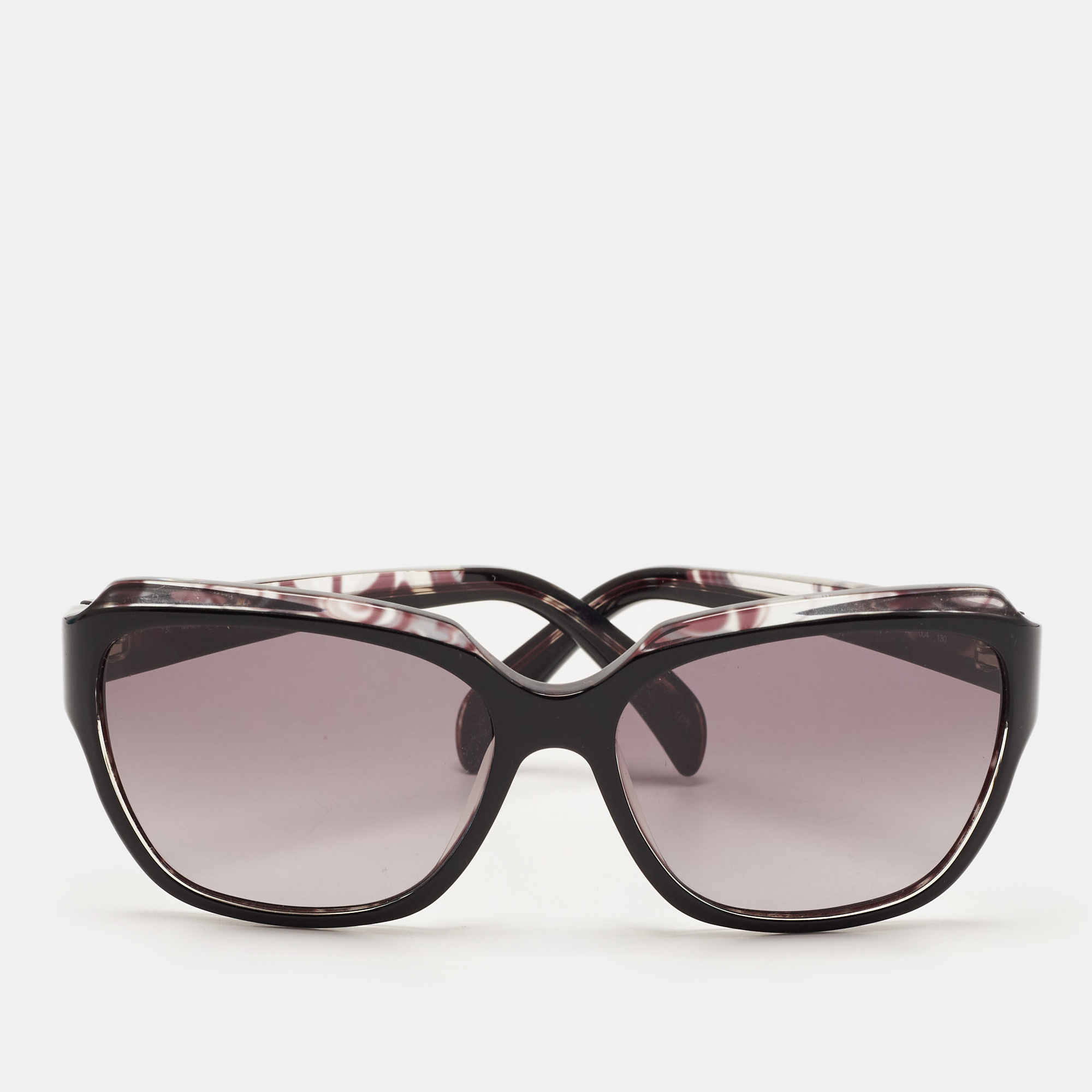 

Emilio Pucci Black/Grey Gradient EP686S Rectangle Sunglasses