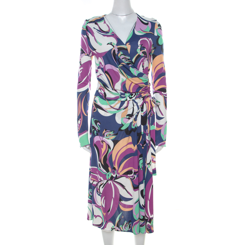 emilio pucci wrap dress