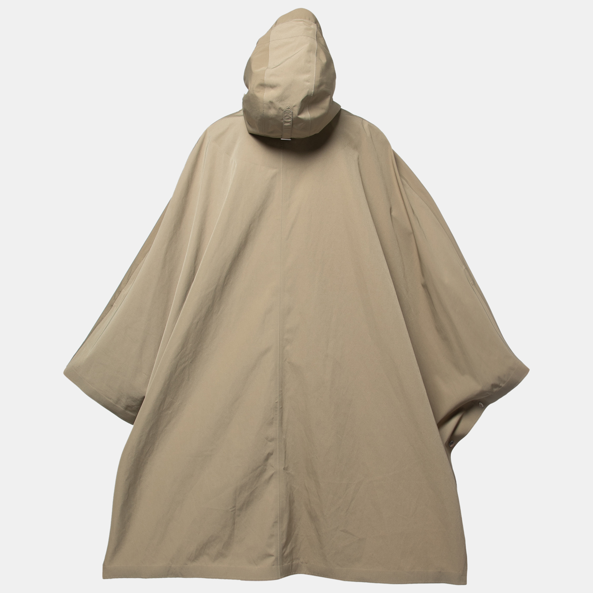

Emporio Armani Beige Cotton Blend Oversized Overcoat
