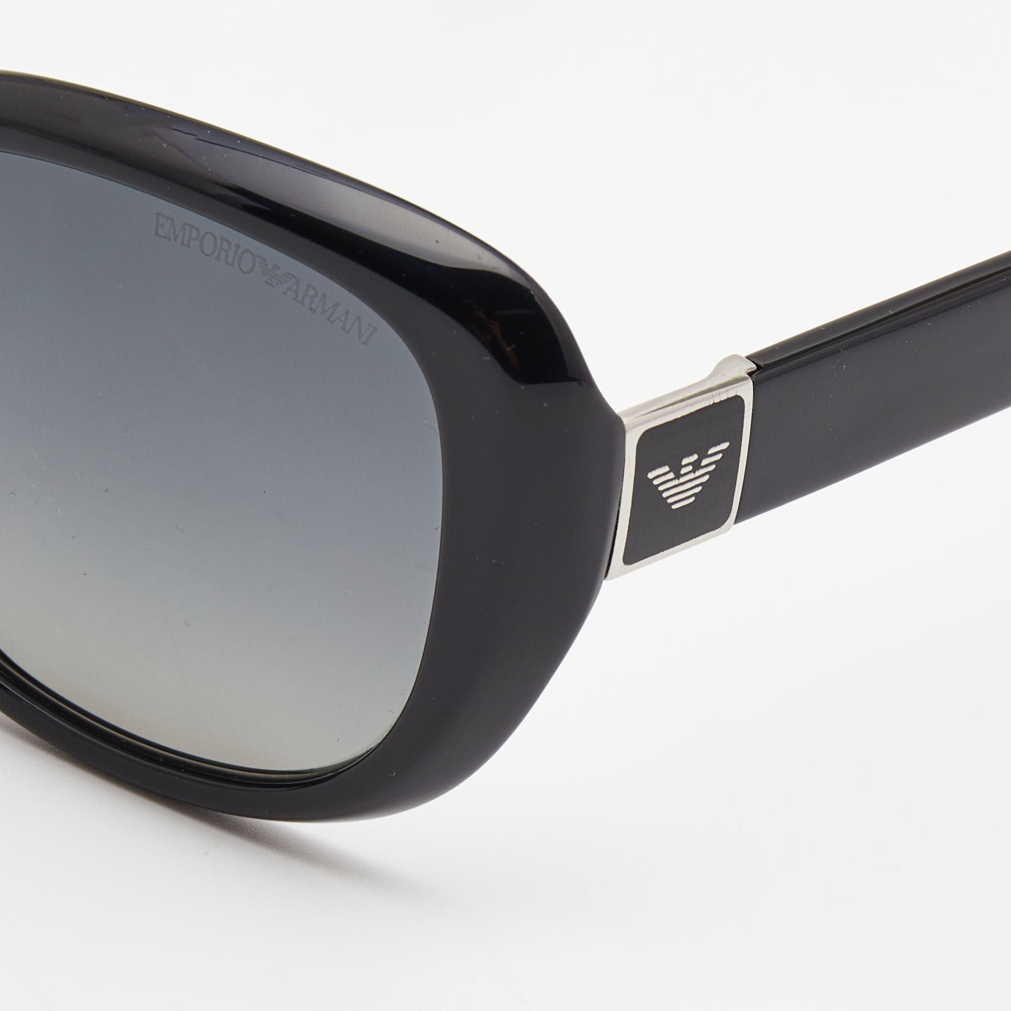 

Emporio Armani Black Gradient Polarized Sunglasses