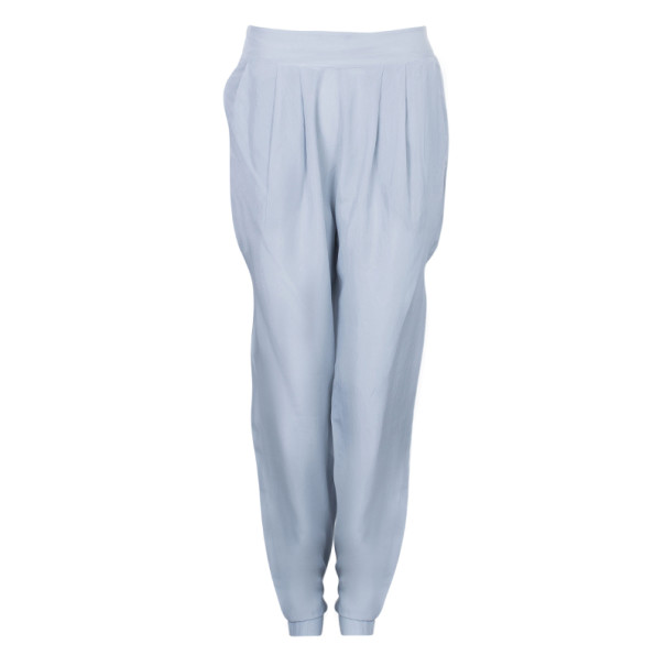 Pre Owned Emporio Armani Grey Tapered Pants S