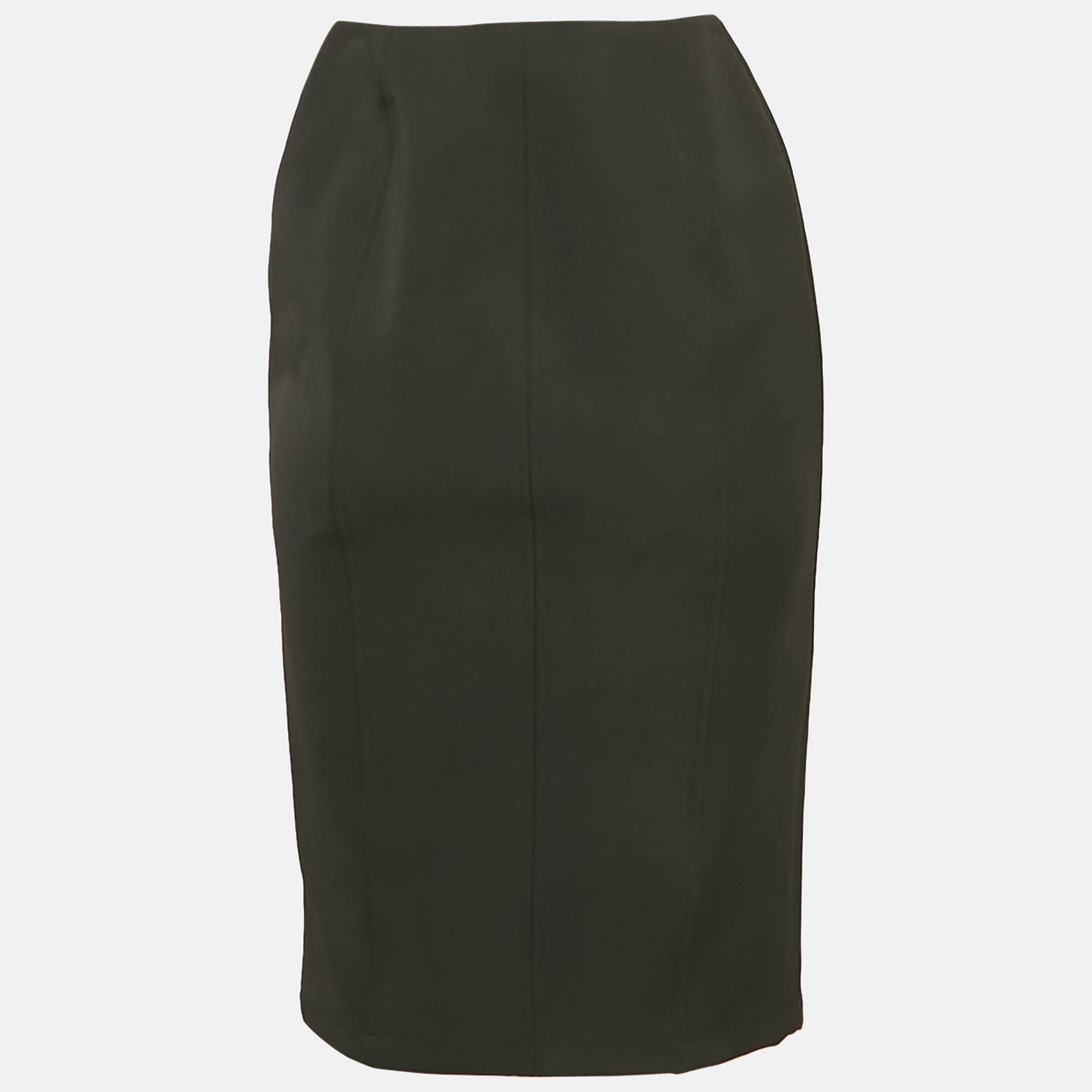 

Emporio Armani Black Crepe Pencil Skirt S