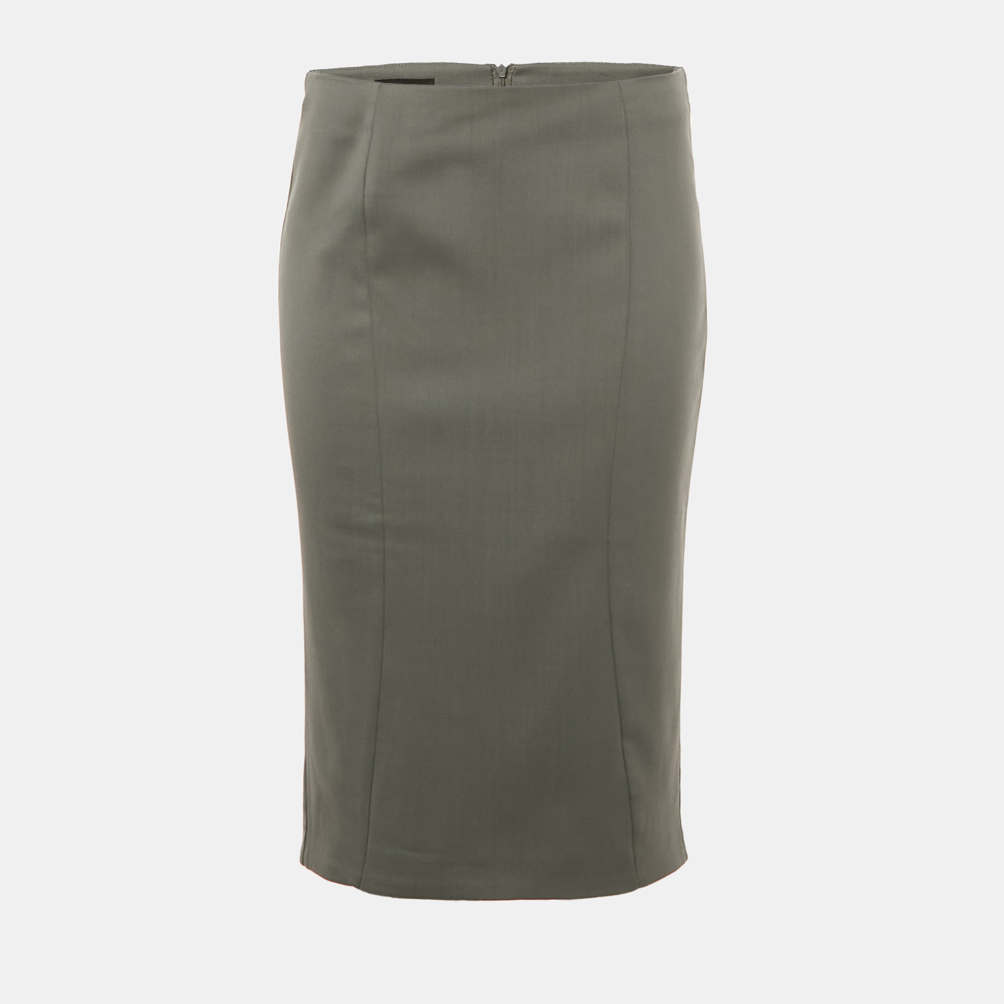 

Emporio Armani Green Wool Pencil Skirt M