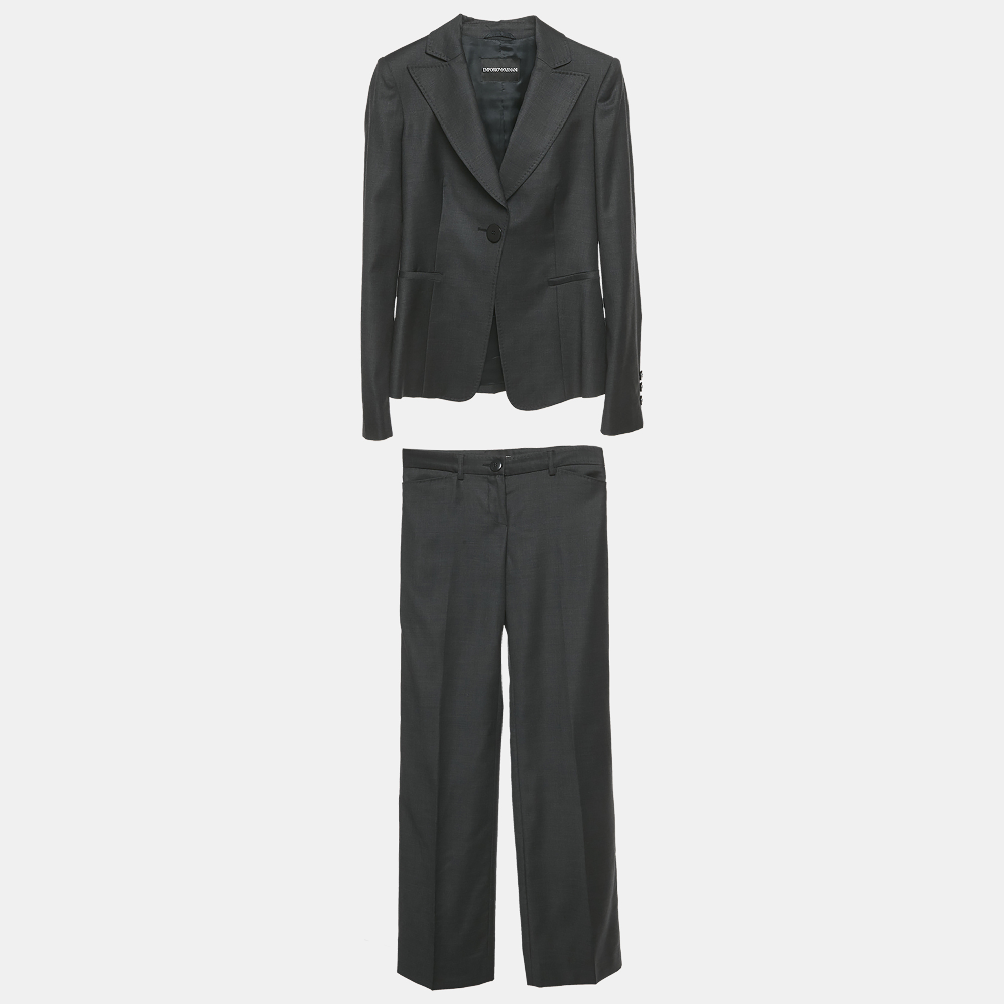 

Emporio Armani Grey Virgin Wool Suit S