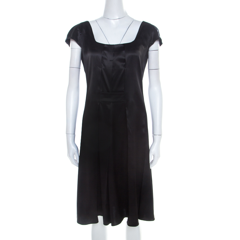 black armani dress