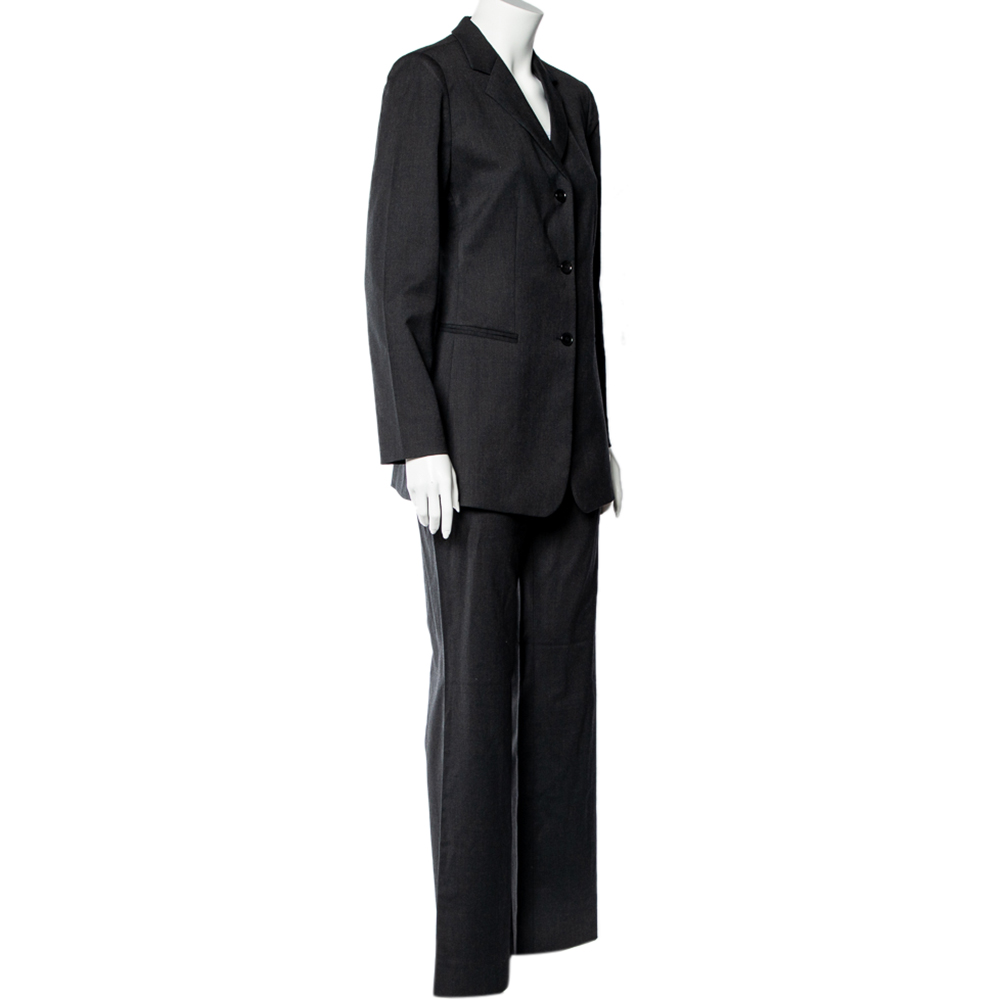 

Emporio Armani Black Wool Tailored Suit